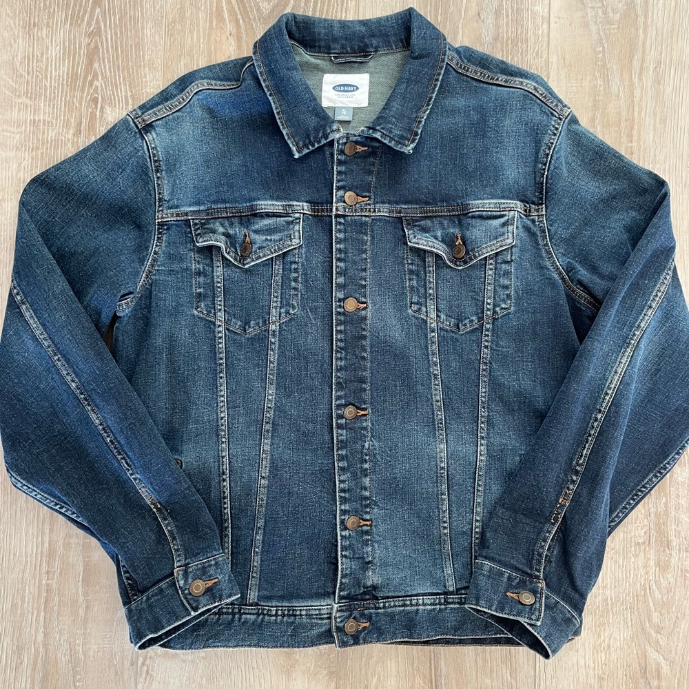 Old Navy Dark Blue Denim Jacket